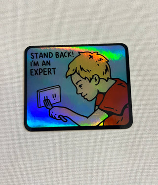 Expert Holographic Sticker