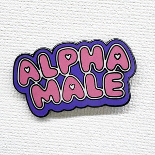 Alpha Male Pin