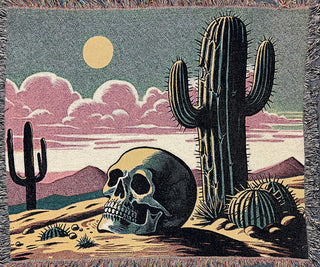 Desert Skull Blanket