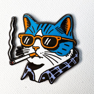 Cool Cat Pin