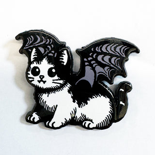 Cat Bat Pin (Second Variant)