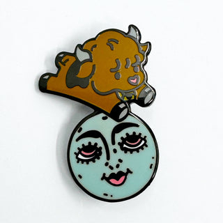 Cow / Moon Pin (Second Variant)