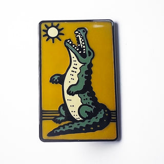 Gator Tarot Pin