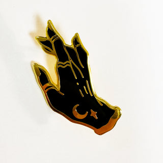 Lunar Hand Pin