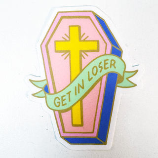 Coffin Sticker