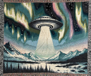 UFO Northern Lights Blanket