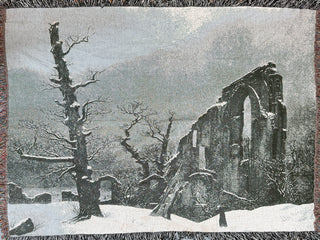 Caspar David Friedrich "Winter" Blanket